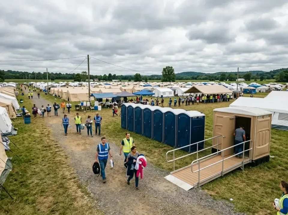 disaster-relief-camp-restrooms-010 — frequently asked questions, Dumpster & Portable Bathrooms Rental in Calverton, MD